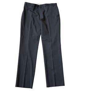 Lauren Ralph Lauren NWT Mens 40x36 Pants Charcoal 100% Wool Slacks Quiet Luxury